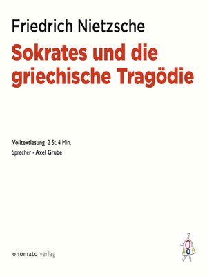 cover image of Sokrates und die griechische Tragödie